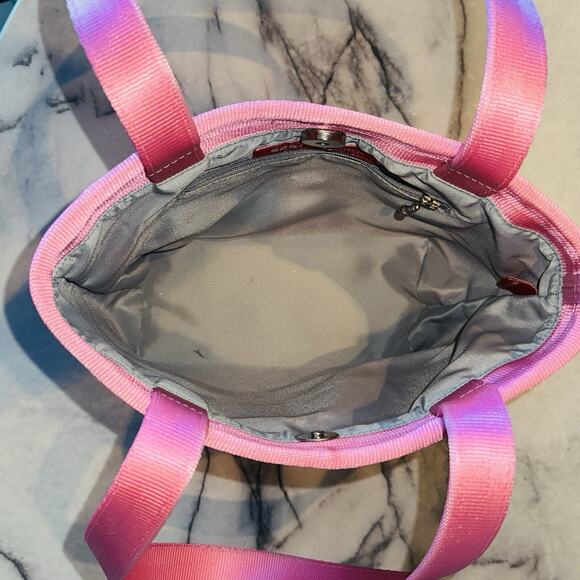 Bubblegum Pink The Original Seatbelt Bag Small Tote Bag Handbag 10"x8"x4" Kawaii - Picture 6 of 11